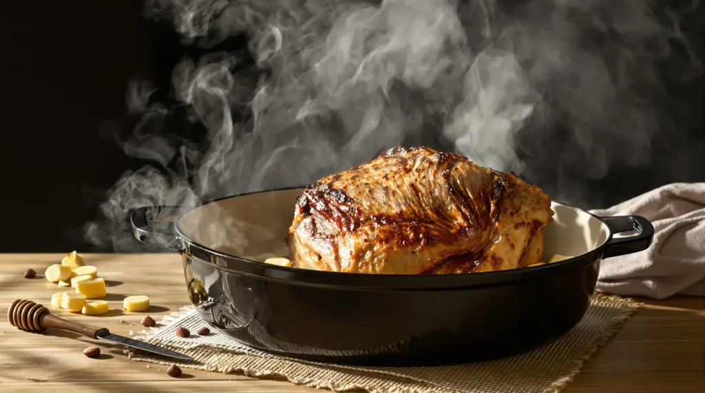 Agneau de Pâques confit au miel et au romarin : le plat familial fondant et parfumé pour les fêtes