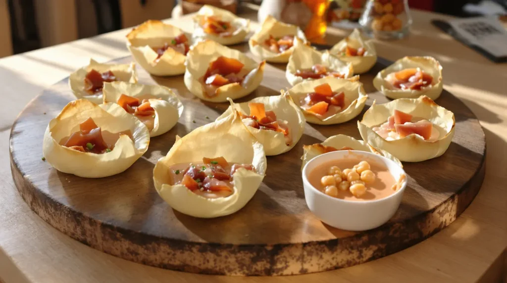 Petites barquettes d’endive au jambon pour un apéritif express